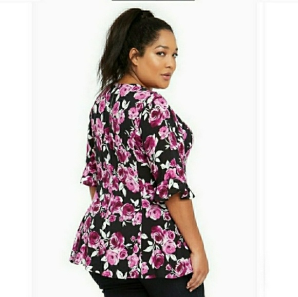 Torrid - Floral print tunic - Picture 5 of 7